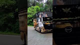 Truck Video with Beautiful LED screen found in West Sumatra truckvideo LEDscreen