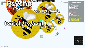 AGAR.IO SERVER TAKEOVER WITH BOTS #55 || OP-BOTS.COM