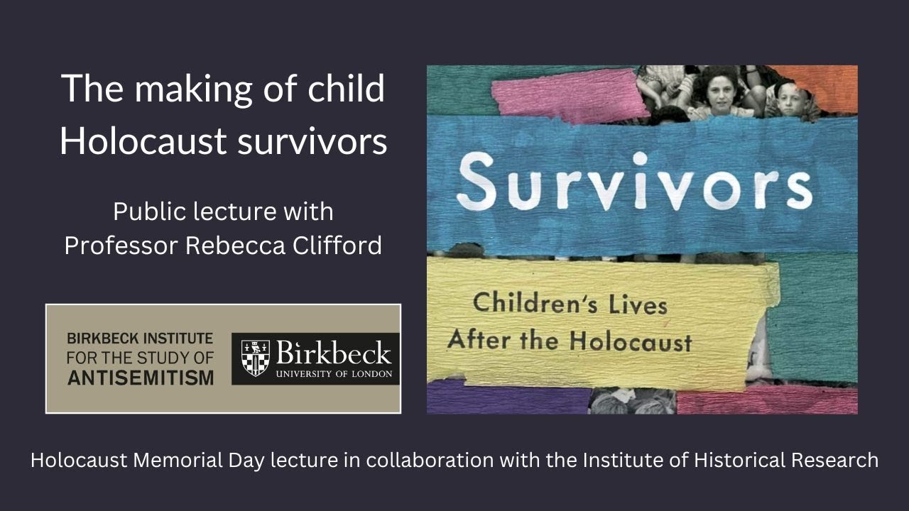 The making of child Holocaust survivors - YouTube