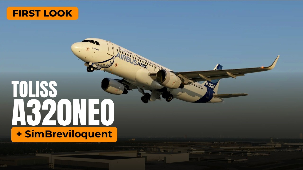 ToLiss A320neo + SimBreviloquent: SimBrief inside X-Plane 12