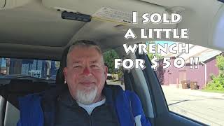 I sold a little 5 inch wrench for 50 dollars on eBay - long version