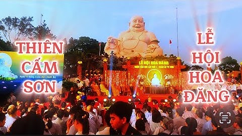 BỪNG SÁNG TẠI LỄ HỘI HOA ĐĂNG THIÊN CẤM SƠN AN GIANG LẦN THỨ I 2025 ĐÔNG NGHẸT KHÔNG LỐI THOÁT.