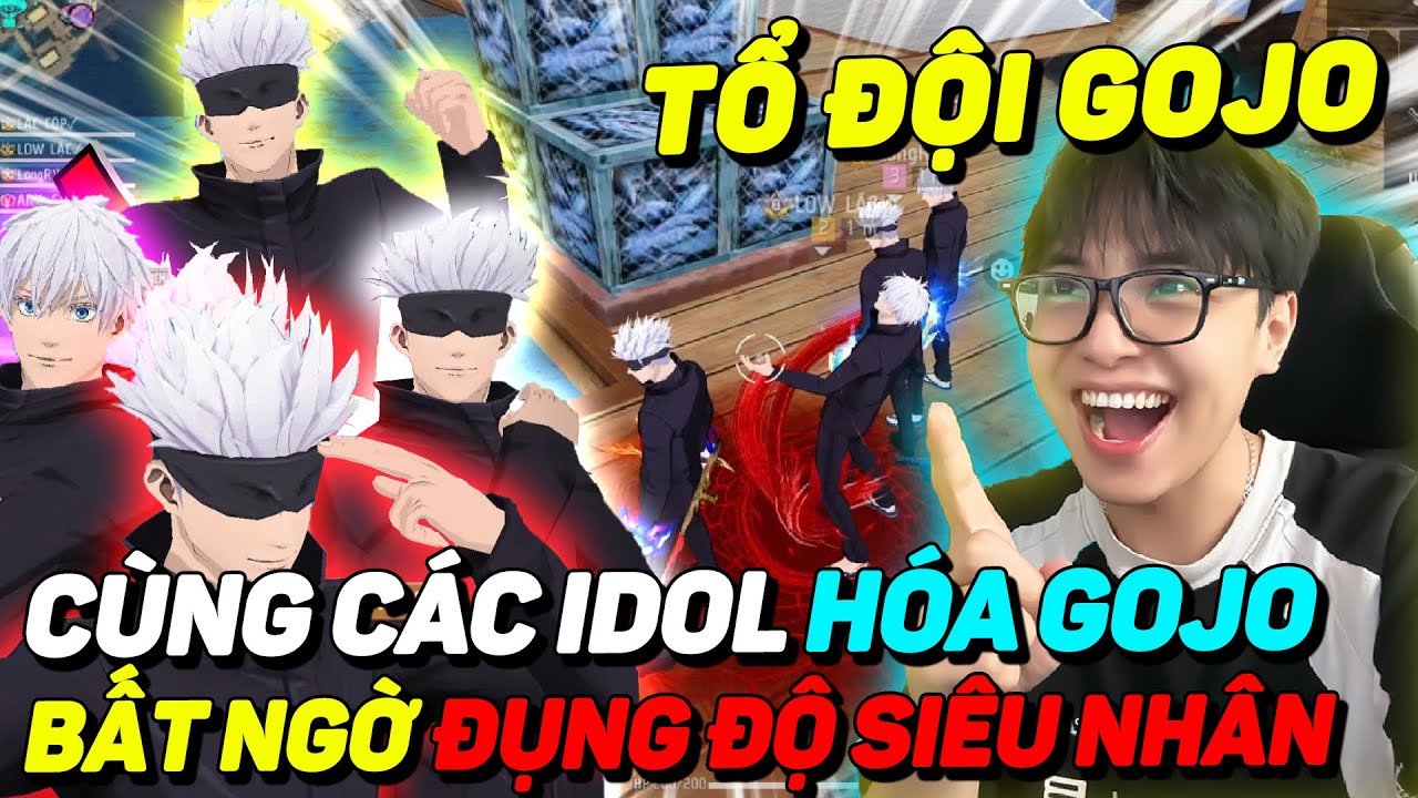 CÙNG CÁC IDOL HÓA TỔ ĐỘI GOJO BẤT NGỜ CHẠM MẶT 
