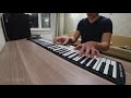 Как звучит гибкое пианино Solozar | Игра на пианино