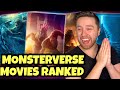Every monsterverse movie ranked w godzilla x kong the new empire