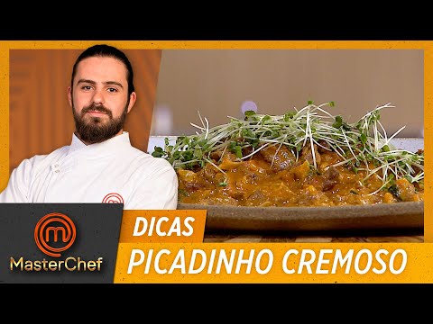 PICADINHO CREMOSO com André Pionteke | DICAS MASTERCHEF