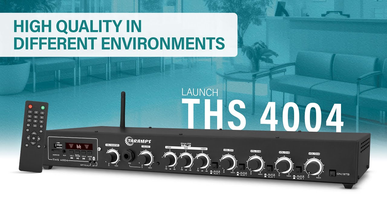 Taramps THS 4004 Receiver - Ideal for Ambient Sound