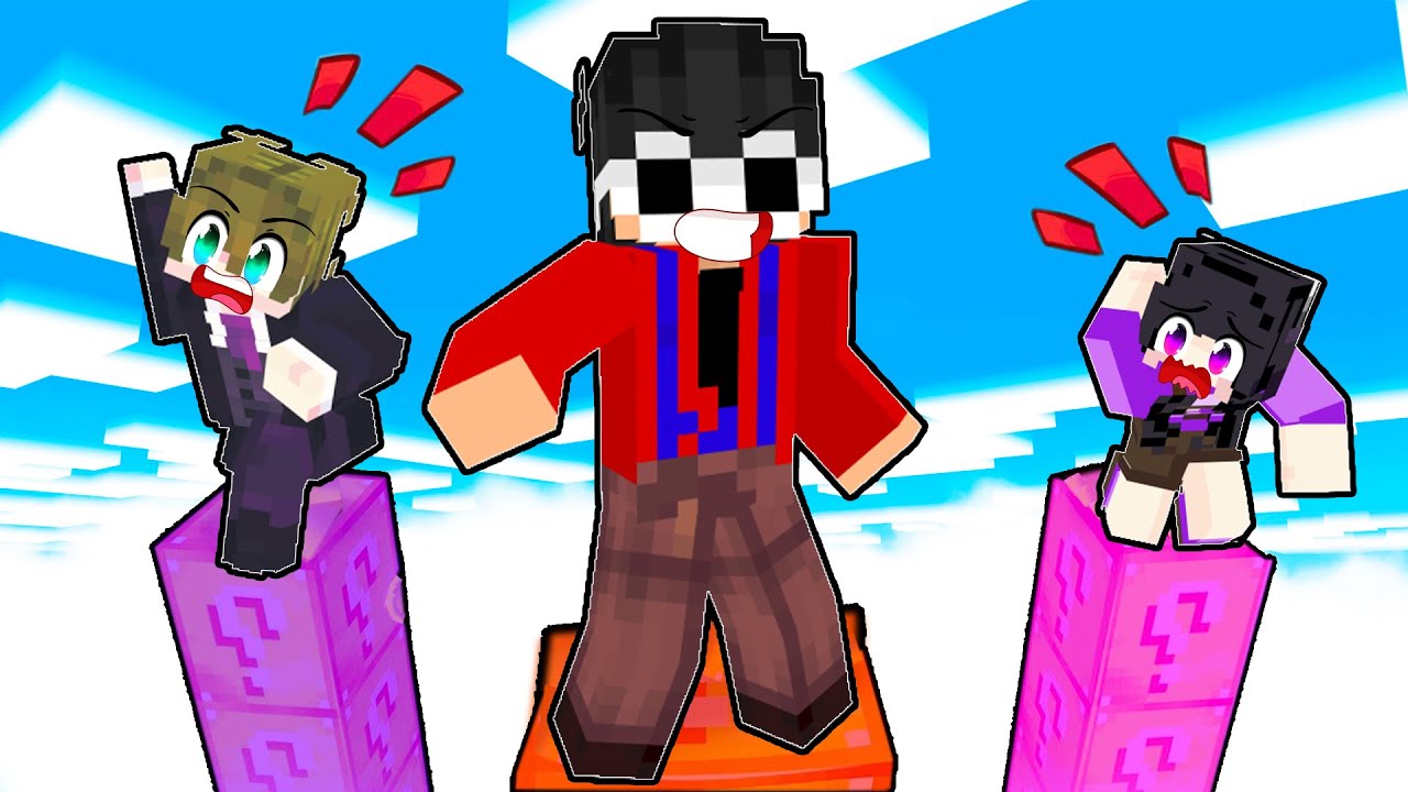 NOOB vs PRO Lucky Block Towers In Minecraft!