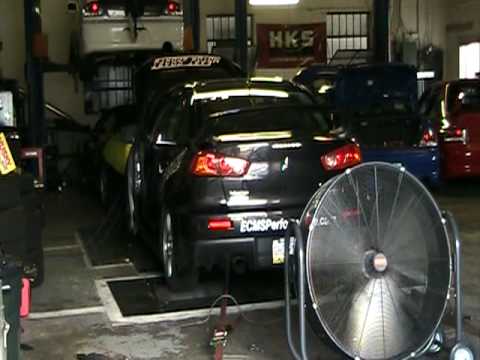 ECMS Performance Evo X Dyno 335 hp /340 tq