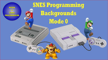 Super Nintendo Programming in C - Episode 1 - Backgrounds - Mode 0