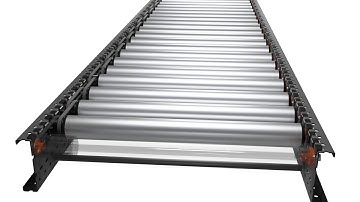 24 VDC PolyVee Roller Conveyor Modular Assembly