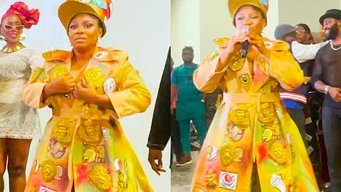 Watch How Odunlade Adekola and Eniola Badmus Danced Into Wumi Toriola’s 'Queen Lateefah' Premiere