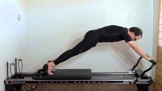 World Champion telemark ski and mountain bike racer performs Pilates for Yoga®