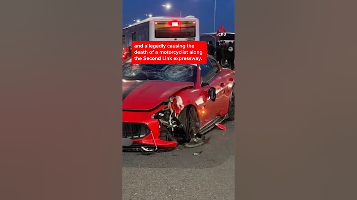 Singaporean charged with dangerous driving in fatal Second Link crash