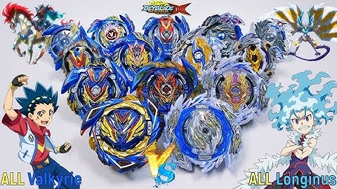 【ALL Valkyrie VS ALL Longinus】 Relay Battle Beyblade Burst DB 베이블레이드 버스트 DB ALL 발키리 VS ALL 롱기누스