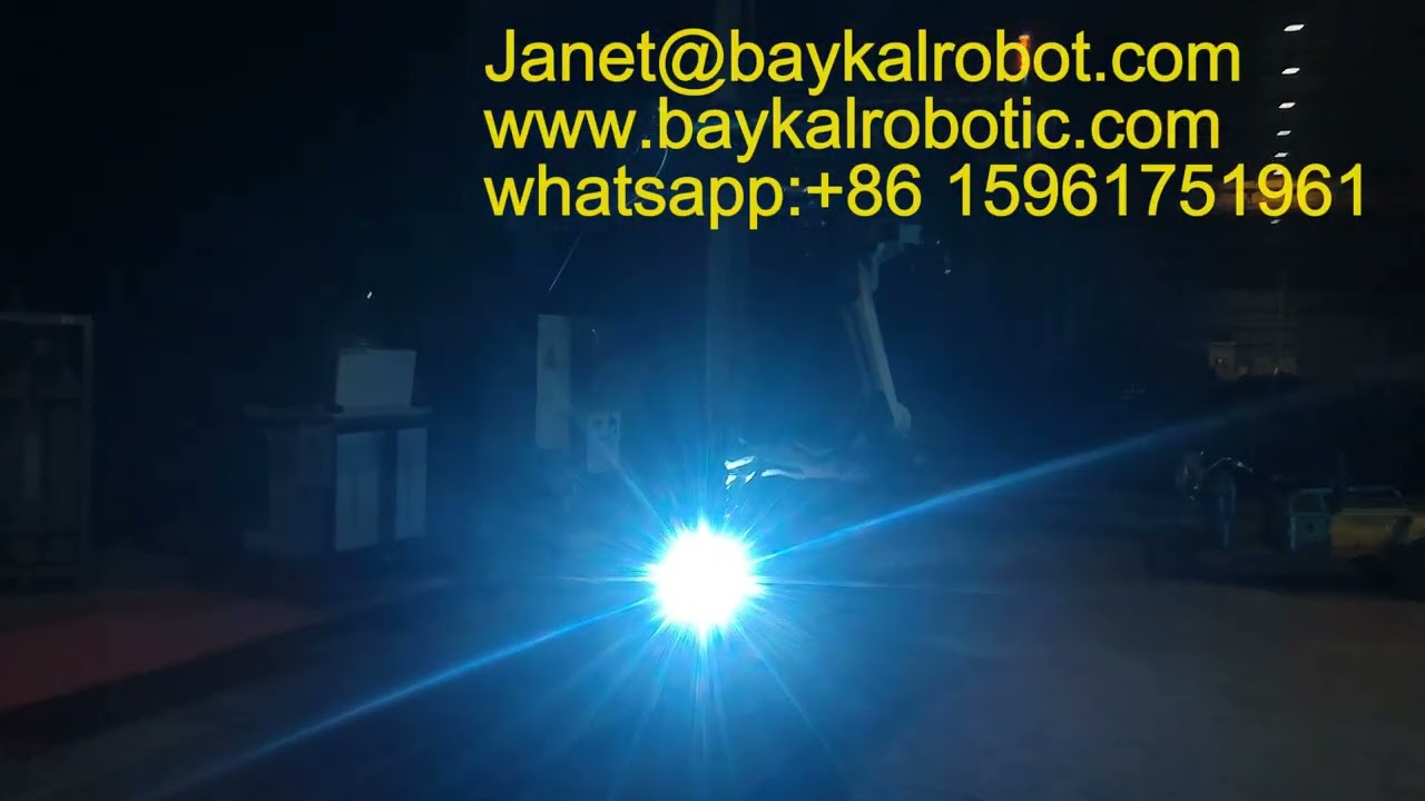 Baykal Auotamation Steel Structure Production Line of 9 Axis Cantilever Welding Station