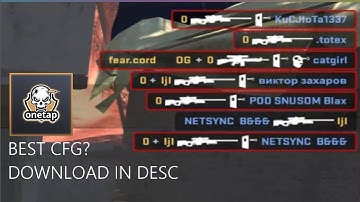 onetap v3 cfg tapping skeet and fatality (dll+cfg+js in desc)