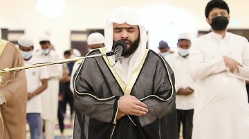 صلاة التراويح في ليلة ٦ رمضان 2021 مسجد الاوابين في الشارقة للقارئ بيشةوا قادر الكردي