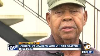 San Diego church vandalized with graffiti overnight