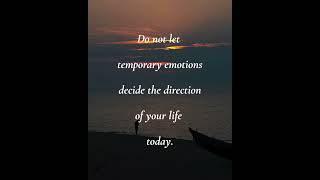 🌿 Don’t Let Feelings Control Your Future#innerpeace #SoulHealing #InspirationalQuotes #GrowthJourney