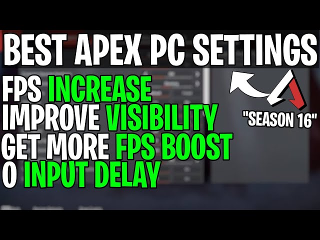 Apex Legends Best Settings: How to Optimize Performance on Any PC