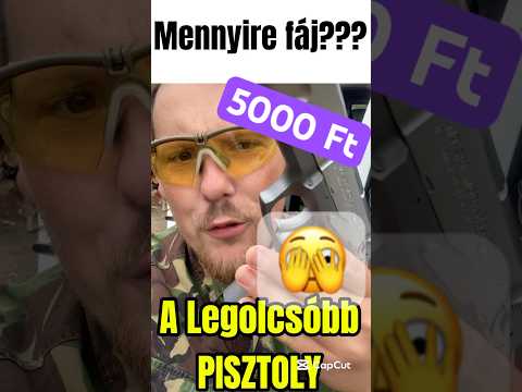Mennyire fáj A LEGOLCSÓBB AIRSOFT STUKKER??? 5000 Ft-os TokyoMarui EBB😱😅