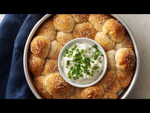 ham-and-swiss-biscuit-dippers-with-creamy-chive-dip-|-pillsbury-recipe