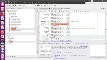 jsp(java server pages) exception handling