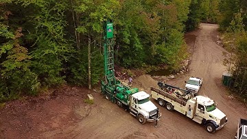 Capital Well Drill Rig Drone Video Fall 2018