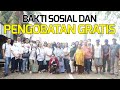 BAKTI SOSIAL DAN PENGOBATAN GRATIS #vlog