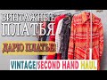 Обзор винтажных платьев. Секонд Хенд Покупки. Second Hand Haul/Vintage Haul Розыгрыш 2х платьев!!!