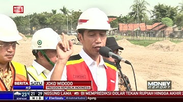 Jokowi Tinjau Pembangunan Runway III Bandara Soekarno Hatta
