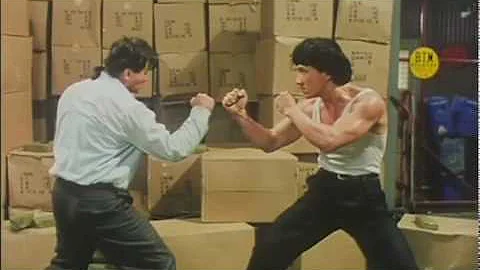 Jackie Chan vs Benny "The Jet" Urquidez (Dragons F...