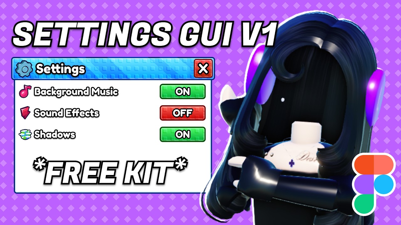 FREE Roblox Settings Gui Kit 2026 - YouTube