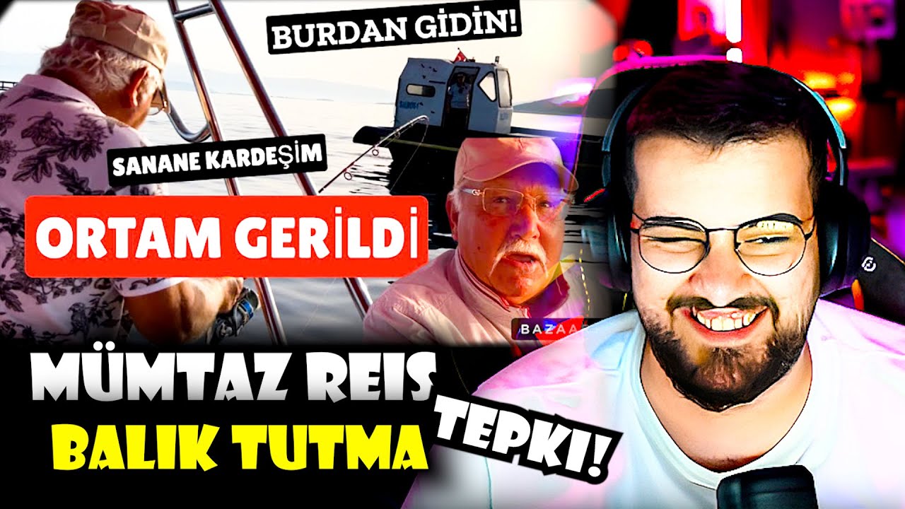 Jrokez / Mümtaz Reis ''ÇOK FAZLA BALIK TUTUNCA KOVULDUK! ''Balık Tutma Vloguna | TEPKİSİ !