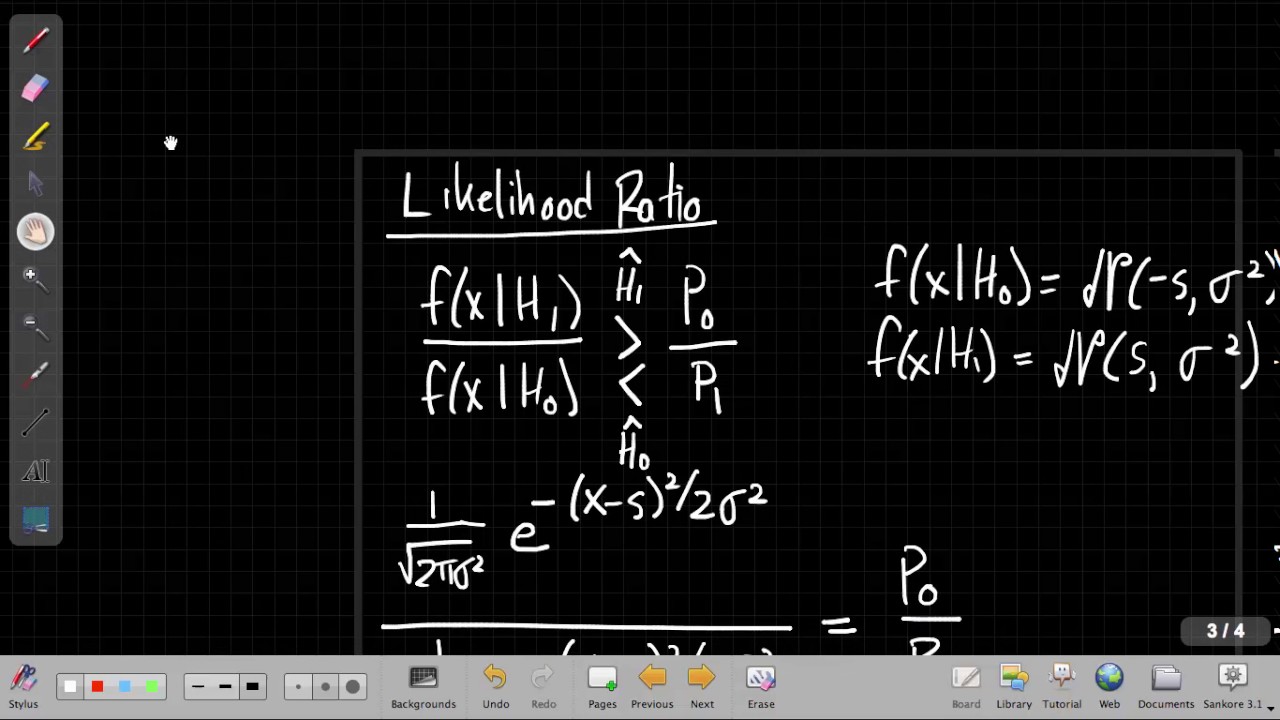 binary hypothesis testing examples