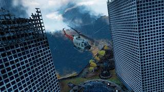 DCS: Syria Map - Models of the destruction of skyscrapers