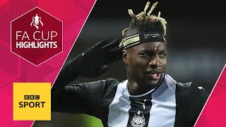 Saint-Maximin scores extra-time winner as Newcastle beat Oxford in FA Cup | BBC Sport