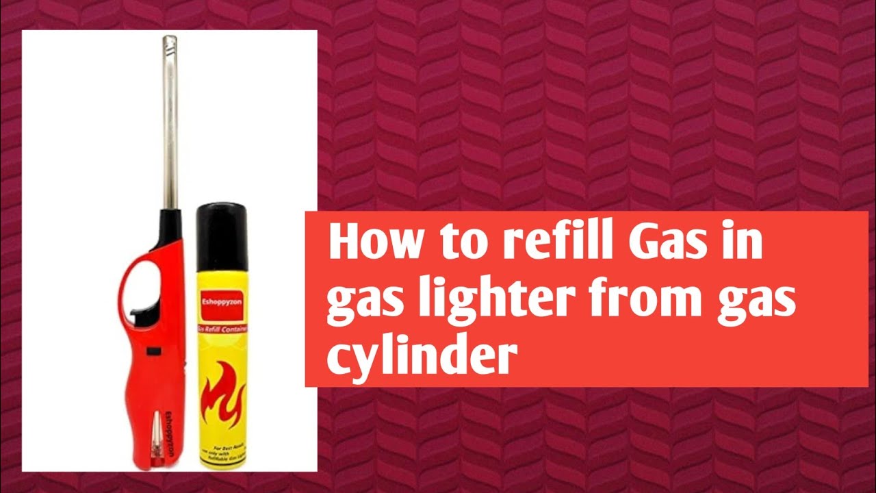 How to refill gas in gas lighter lighter |Bengali|Follow the steps to ...