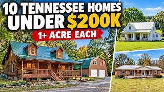 10 Tennessee Homes for Sale Under $200K With Land 1 Acres 10 Tennessee Homes for Sale Under $200K With Land 1 Acres