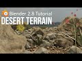 Blender 2.8 Tutorial | Create Desert Terrain