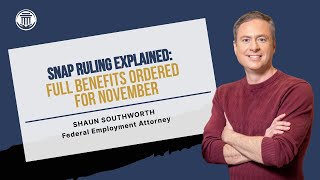 11.10 Snap Update Court Orders Full November Benefitsheres What The Ruling Really Means