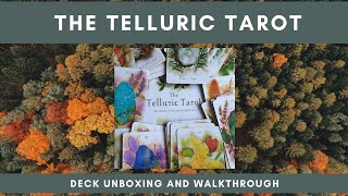 Telluric Tarot - An Oracle of Stones and Plants - Deck Unboxing and Walk Thru