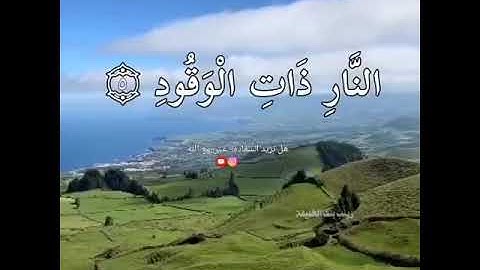 أيات من ((سوره البروج))بصوت القارء ||فارس عباد||يأخذك الى عالم اخر😭🍃🤲🏼🥀