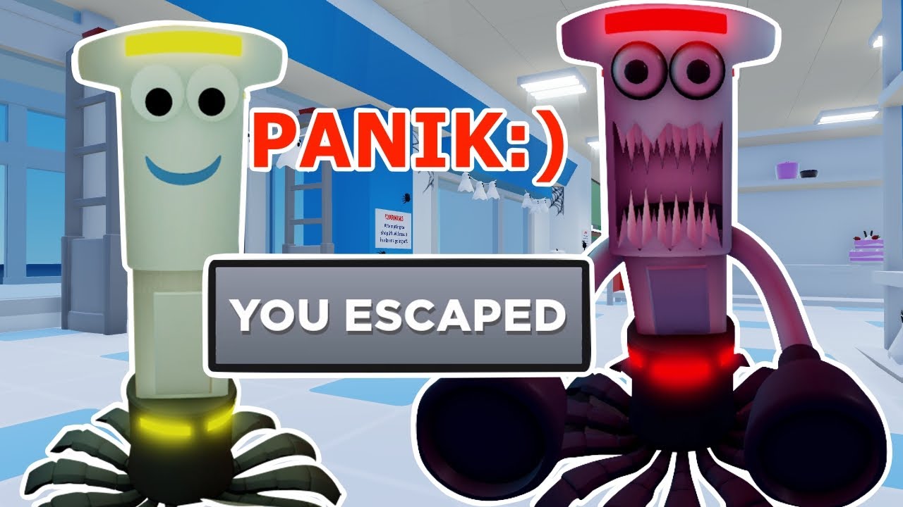 Escape do Happy  Gameplay de Panik no Roblox 