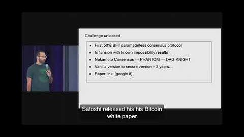 If you are a fan of #BITCOIN, know that #KASPA set out to fulfill Satoshi Nakamoto