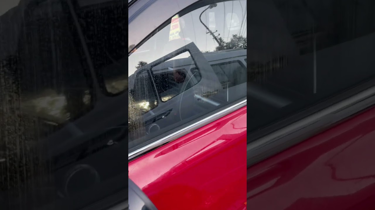 Window garnish install in new Brezza . 