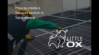 How to create a Services or Features section on your Squarespace website