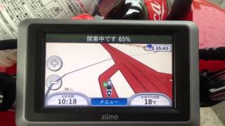 ガーミン  バイクナビ　　注：30禁動画