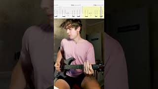 Linkin Park - By Myself (Guitar Cover + Screen Tabs) #short